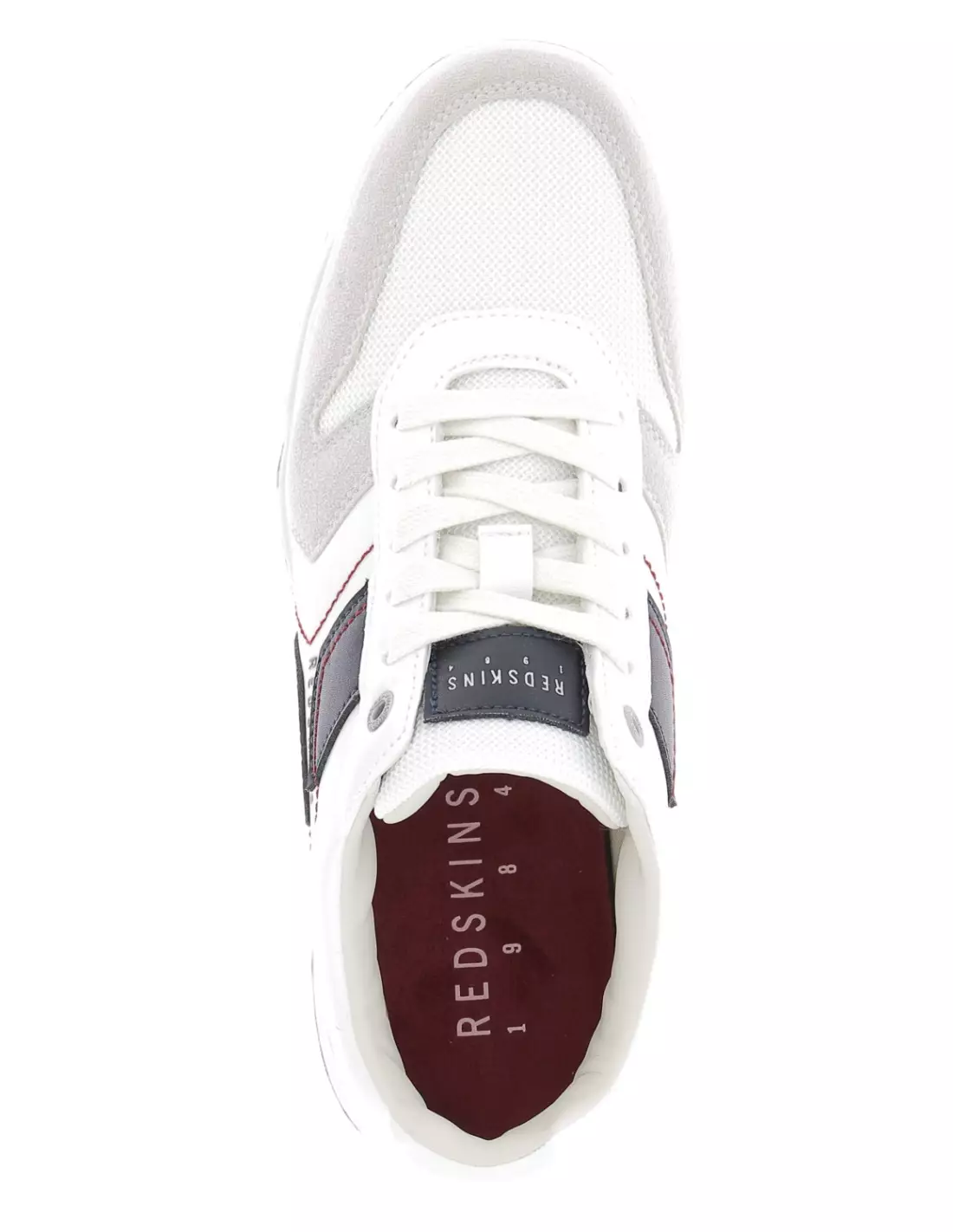REDSKINS ADJOINT - Baskets BLANC+MARINE