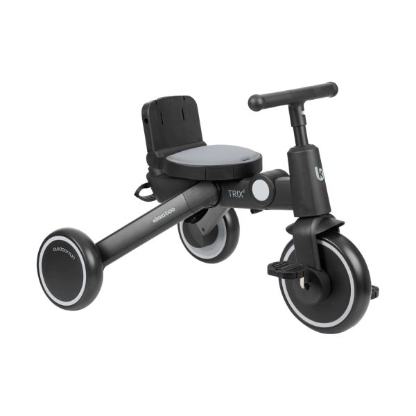 Kikkaboo Trix Driewieler - 8 in 1 - Grijs