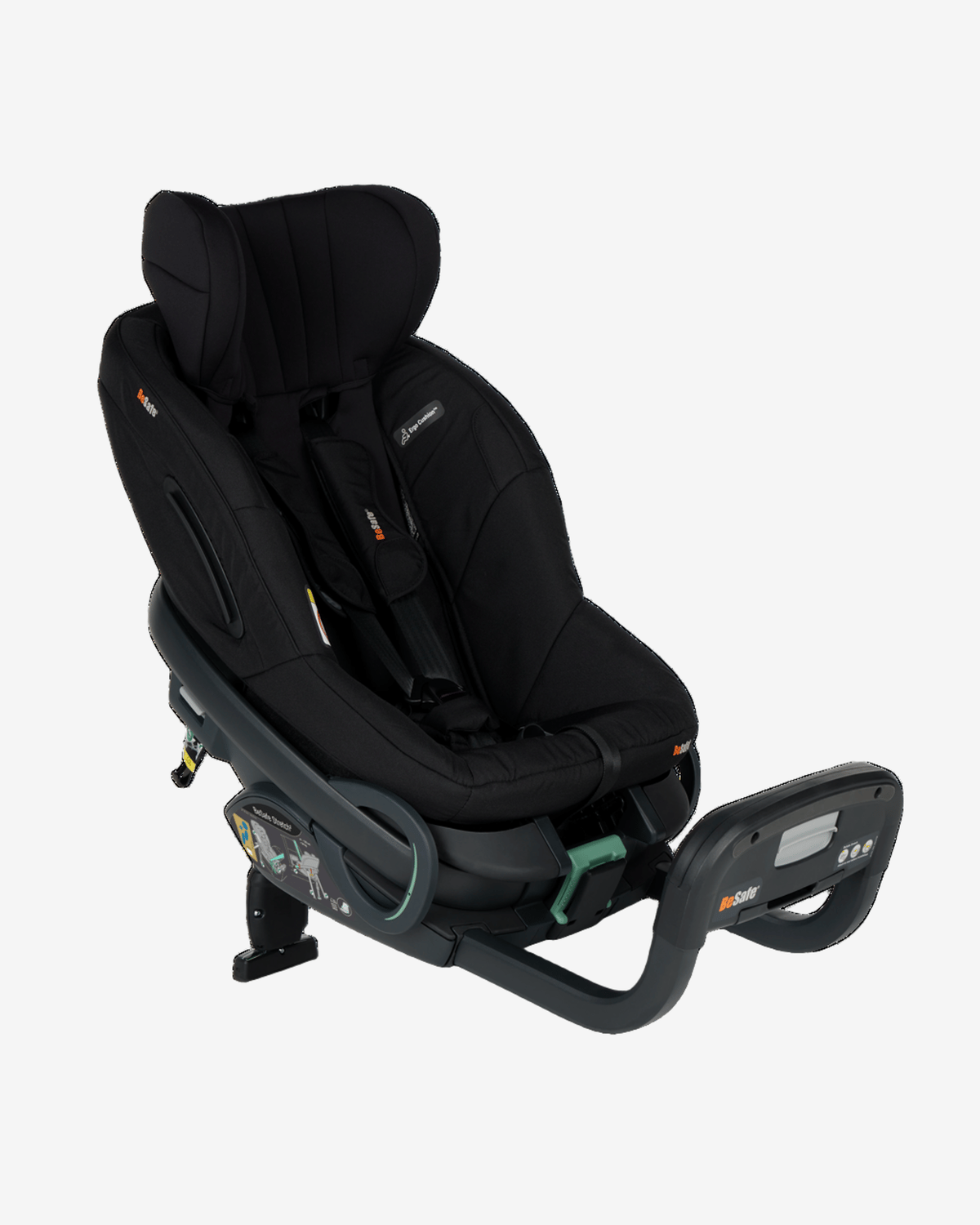 BeSafe Stretch 2 – Ny Ergo Cushion & Oppdatert EXO Ramme | Bilstol Barn 6mnd til 7 år