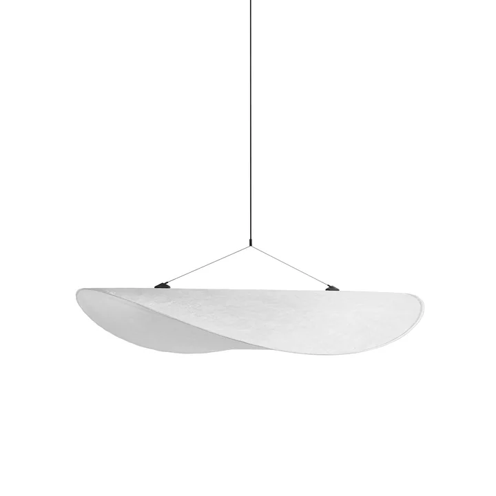 New Works - Tense LED Pendelleuchte, 70 cm, weiss