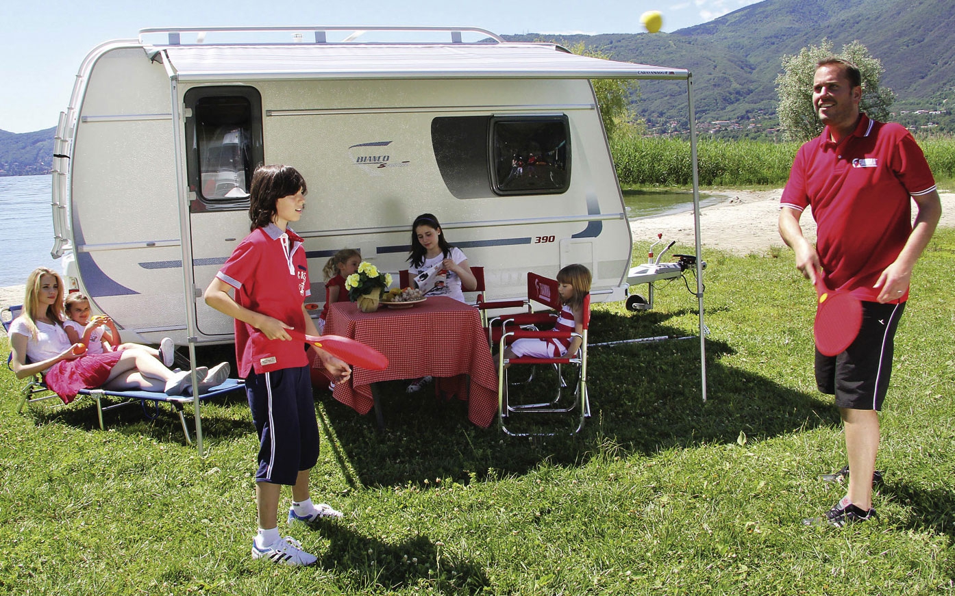 Fiamma Caravanstore XL Zip Royal Blue,  360 cm