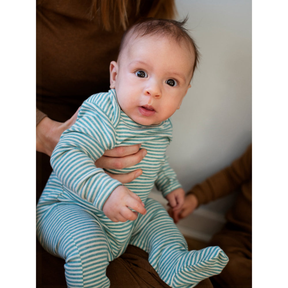 Køb Serendipity Nile/Offwhite Baby Dragt Stripe