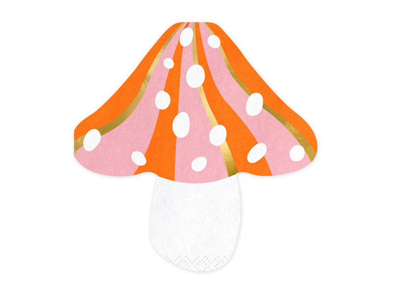Servetten Champignon 13,5cm 20st