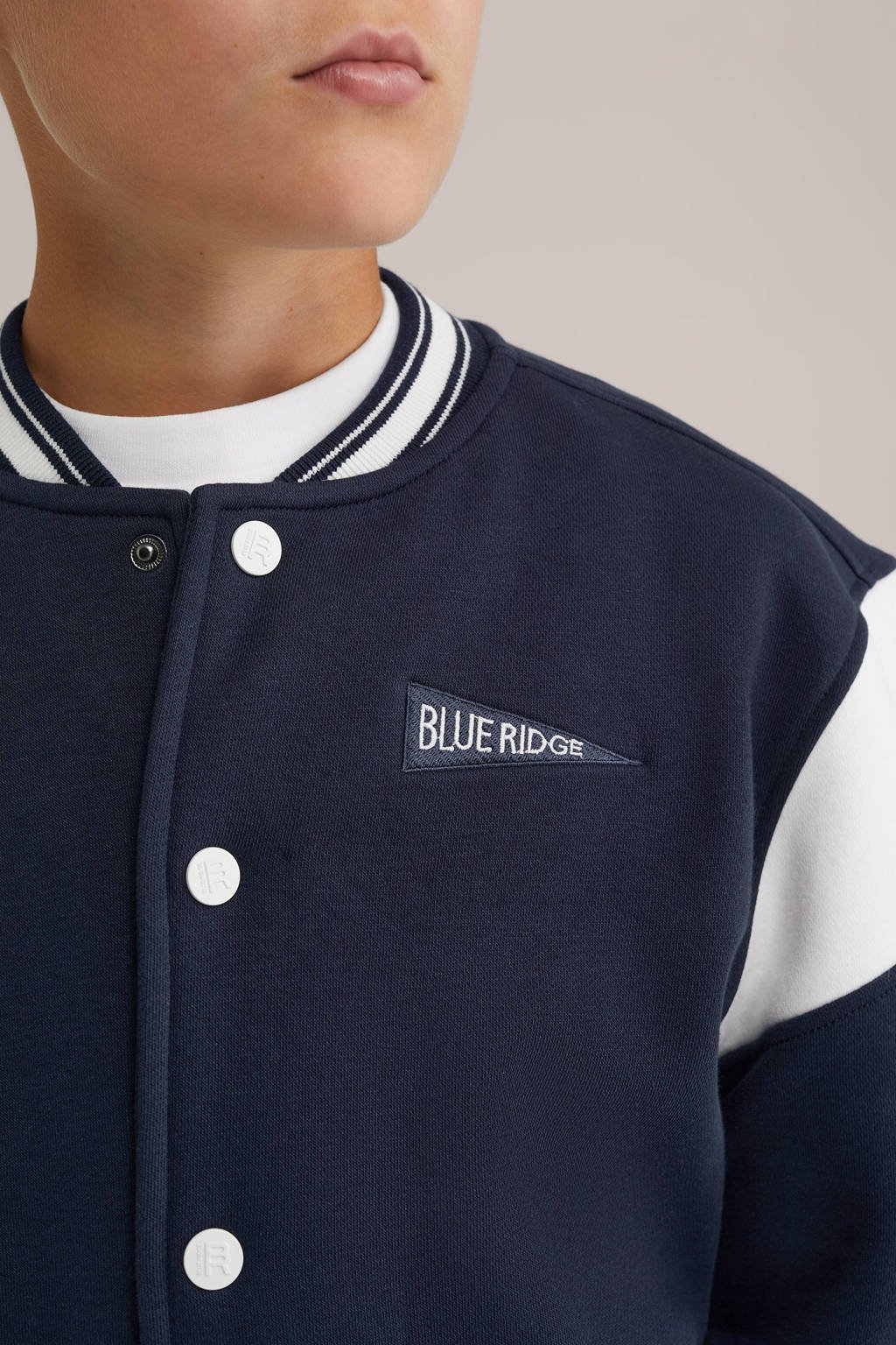 WE Fashion Blue Ridge bomberjack marine
