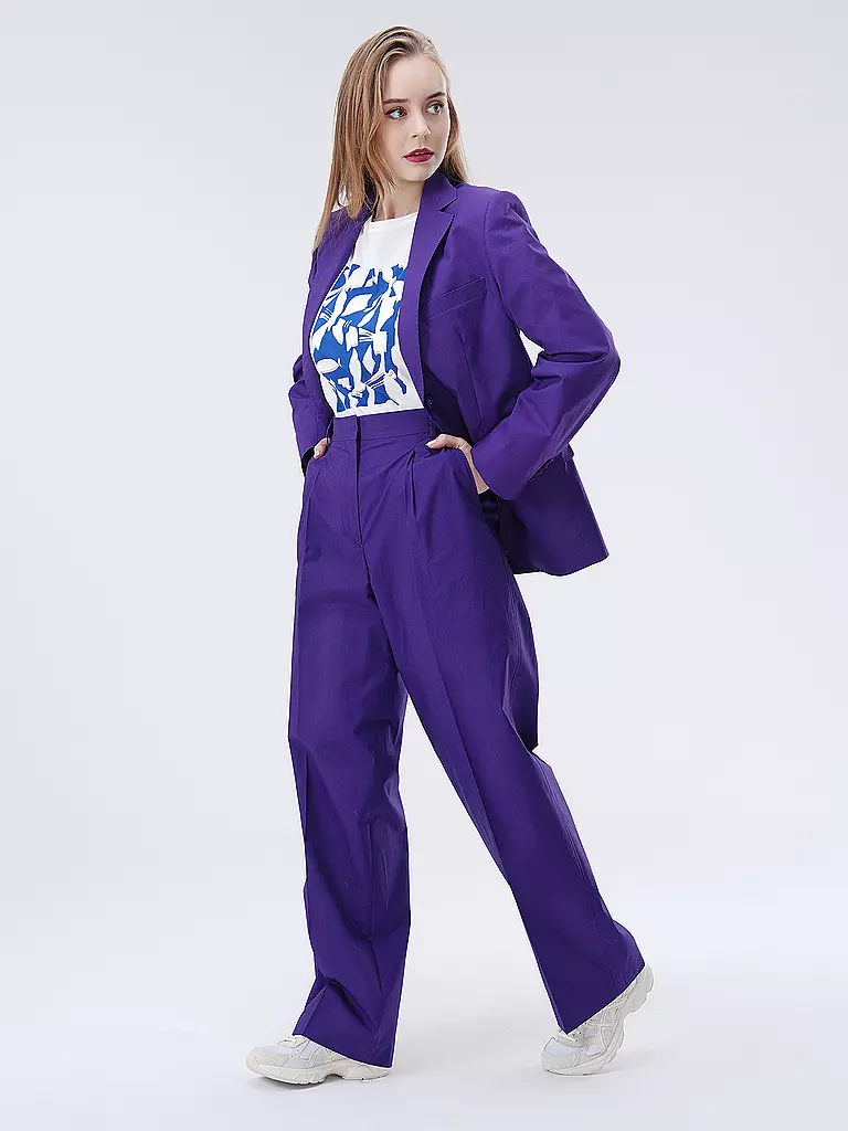 OFFICINE GENERALE Businesshose NEW SOPHIE lila