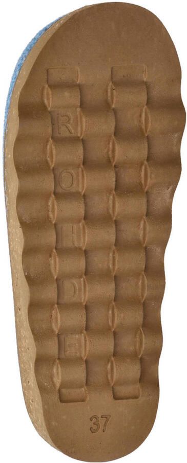 Rohde pantoffels blauw