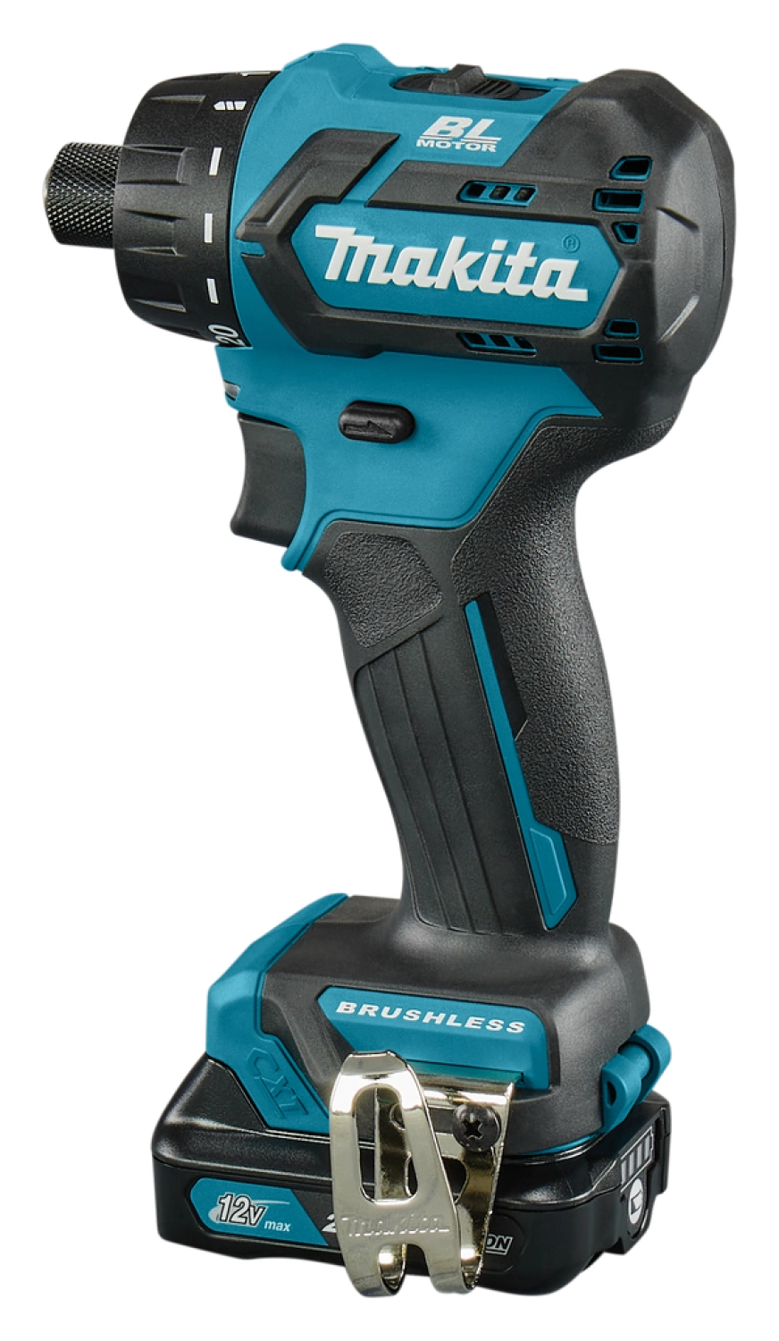 Makita DF032DSAJ 10.8V Li-Ion schuifaccu boor-/schroefmachine set (2x 2.0Ah accu) in Mbox - koolborstelloos