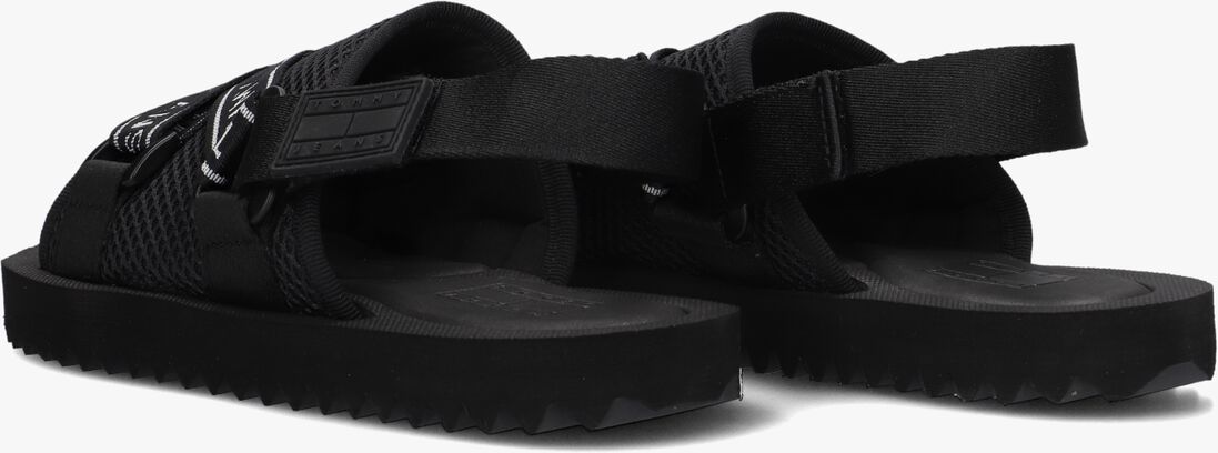 TOMMY JEANS zwarte tommy jeans slippers tommy jeans premium eva