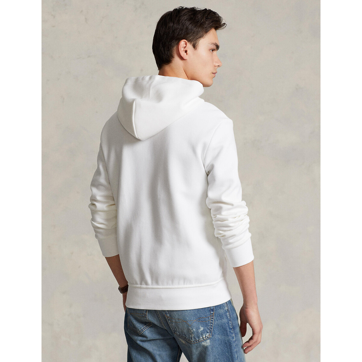 POLO RALPH LAUREN<br>Moletom com zíper e tecnologia Double Knit