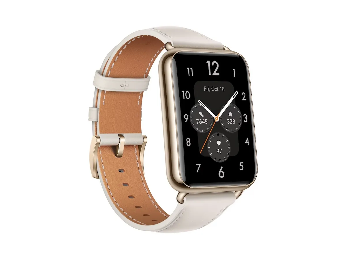Huawei | Watch Fit 2 Classic - Smartwatch med rem - håndledsstørrelse: 140-210 mm - Hvid