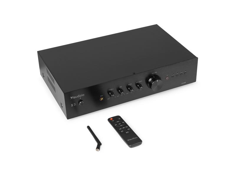 Audizio Stereo-Verstärker AD200B Schwarz Vielseitiger 2-Kanal-Verstärker mit grosser Funktionalität
