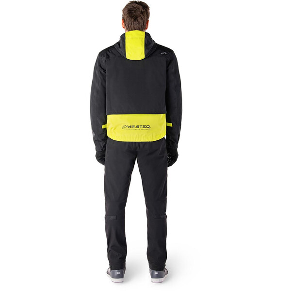 Alpinestars - Blouson Mootant Waterproof Noir / Jaune fluo