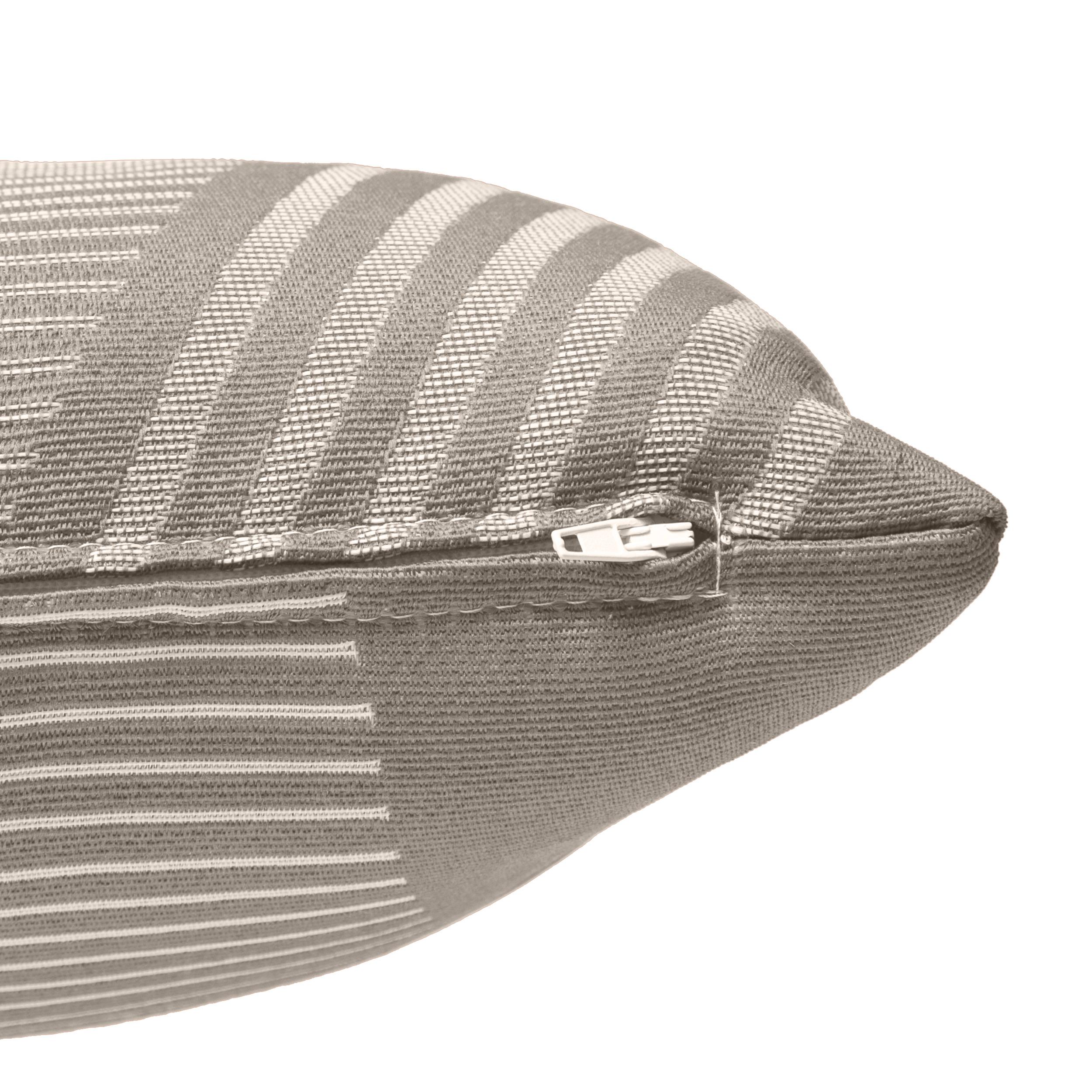 COUSSIN JACQUARD 40X40CM TAUPE