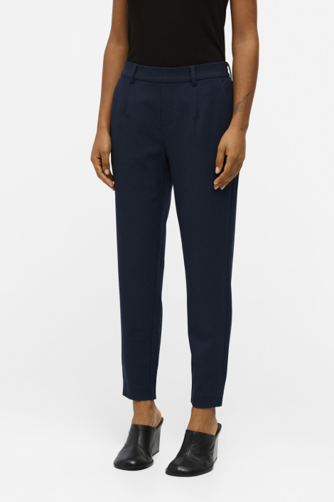 Object blauwe dames broek