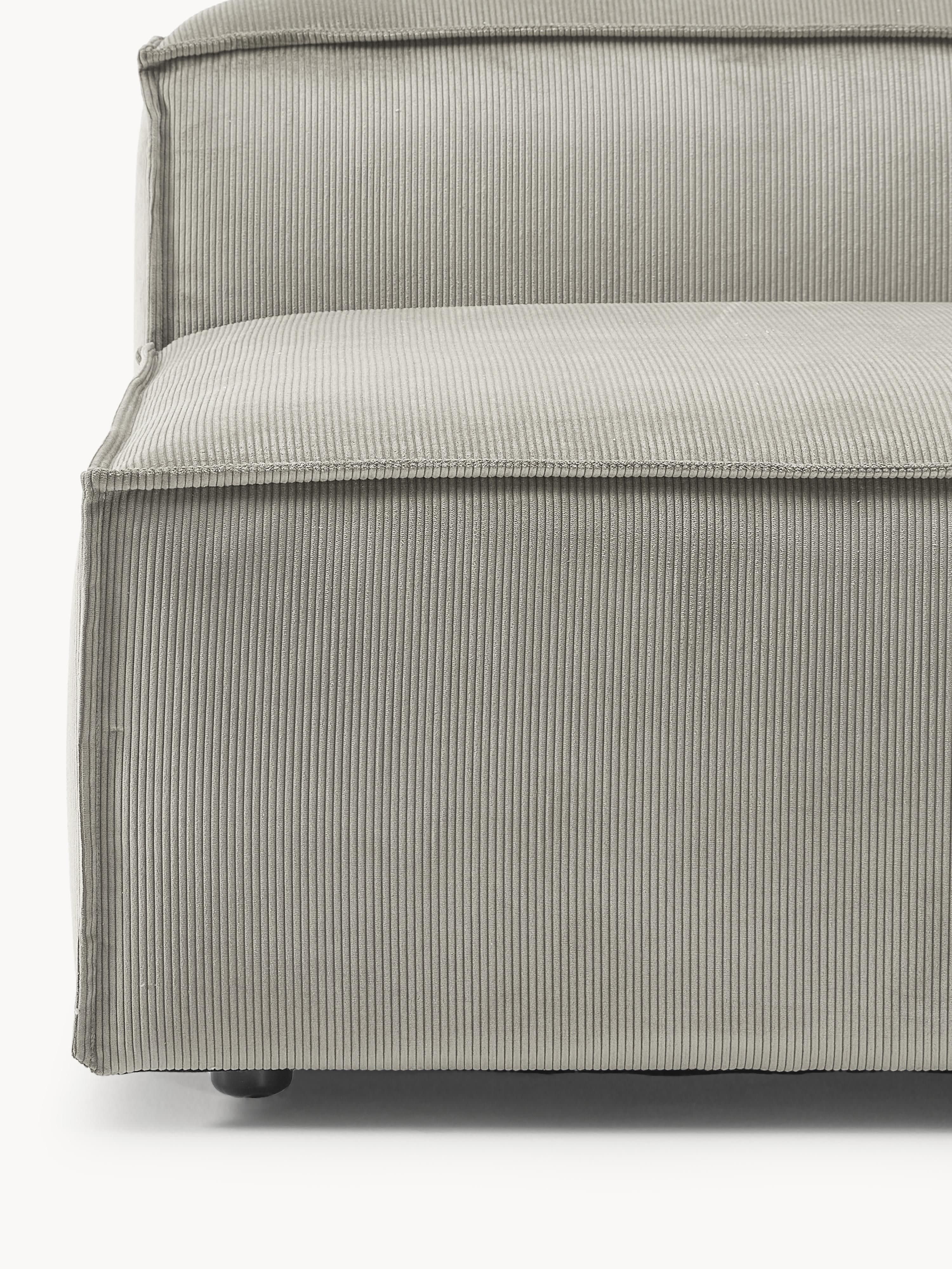 Chaise longue module Lennon van corduroy