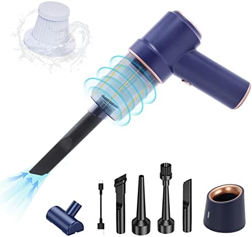 Aspirateur de table sans fil 2 en 1 bleu Vendos85