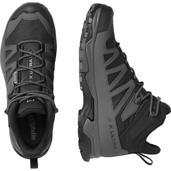 X ULTRA 4 MID WIDE GORE-TEX  Hikingschuhe Herren Black/Magnet/PearlBlue