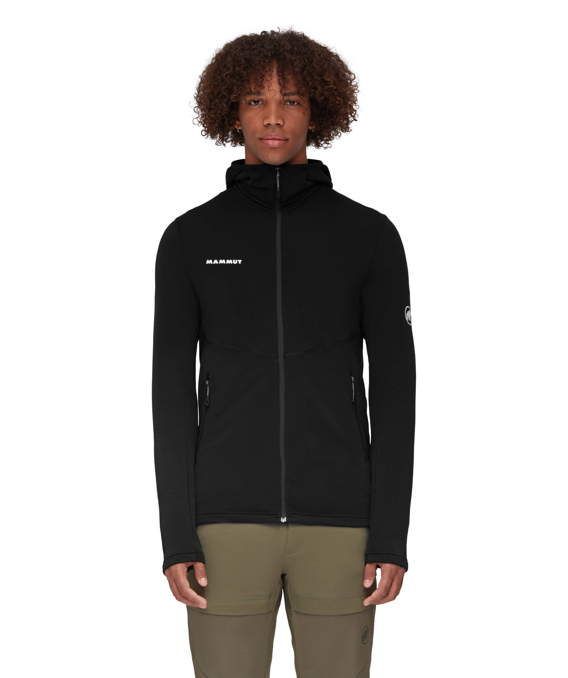 Mammut| Herren Fleecejacke Aconcagua Light ML Hooded Jacket Men