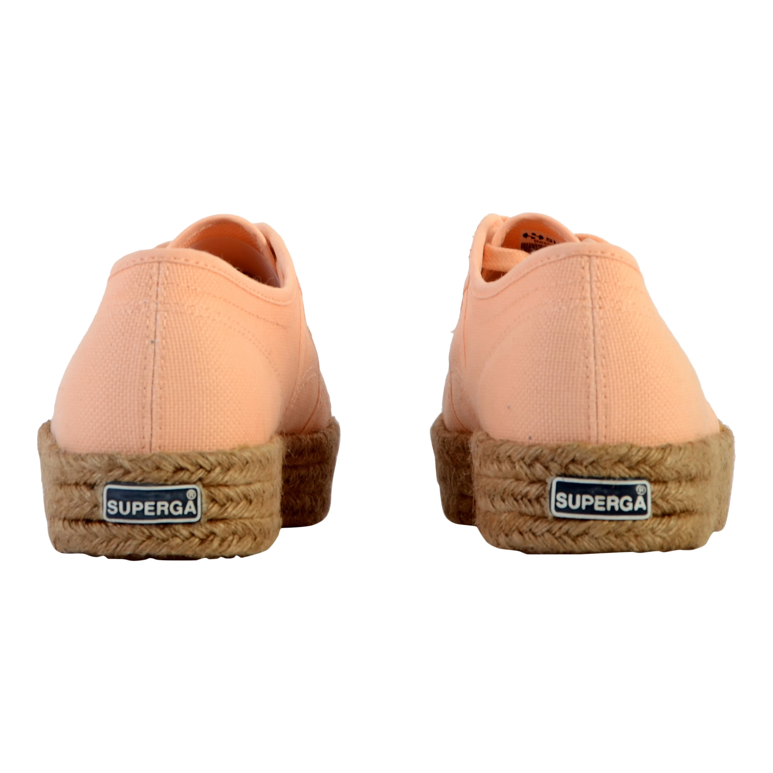 Basket basse à lacets superga rope | Rose