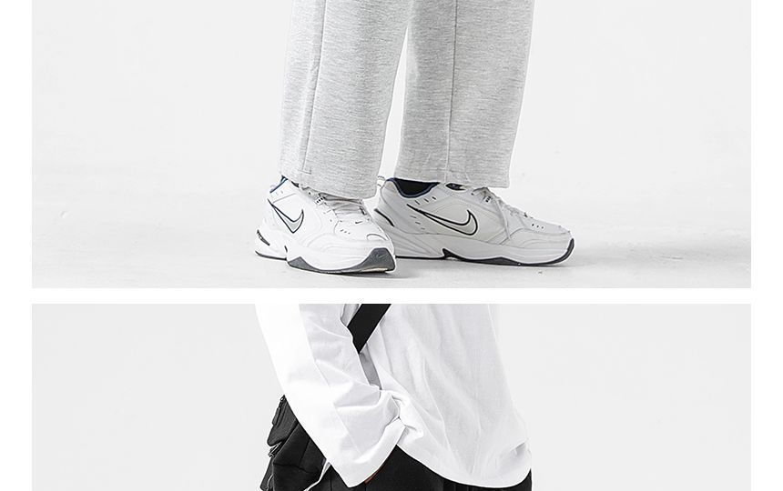 CosmoCorner - Rechte cropped joggingbroek