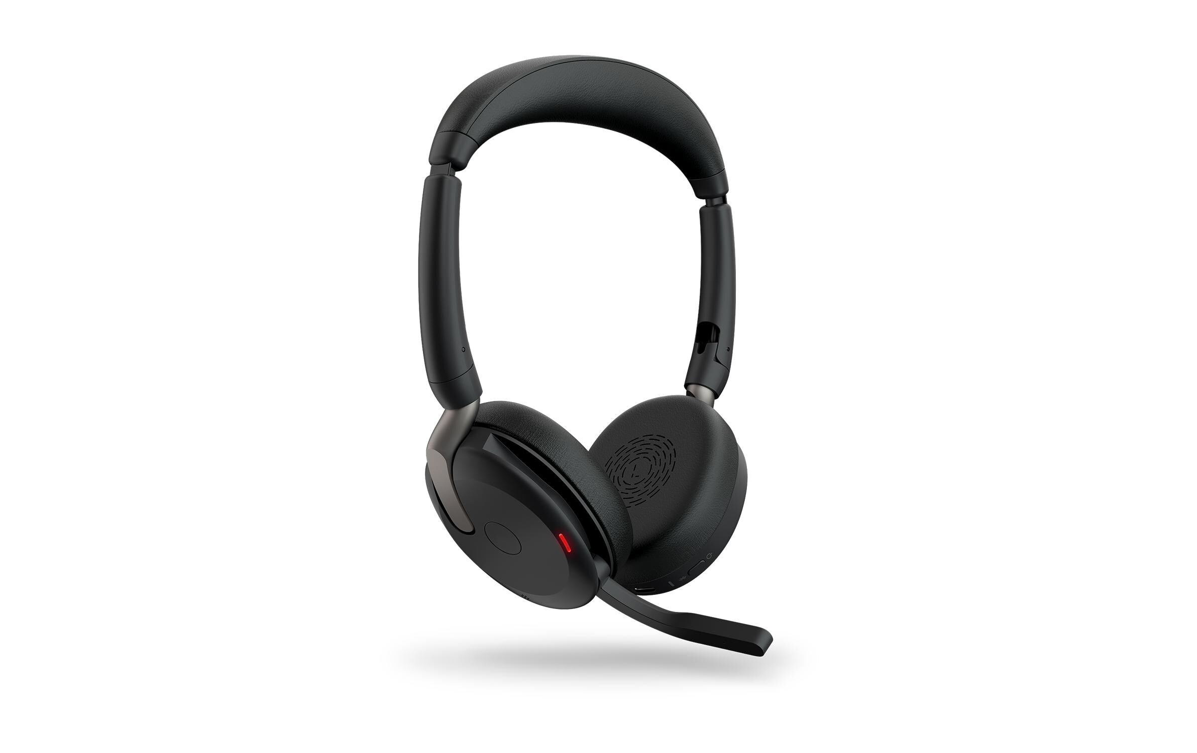 Headset Evolve2 65 Flex Duo UC, USB-A, inkl. Ladestation<br>Ultrakompaktes professionelles Headset für unterwegs mit der besten aktiven Geräuschunterdrückung seiner Klasse