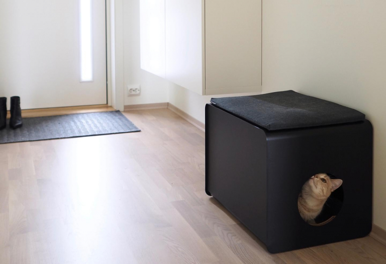MiaCara Sito kattenbak wit