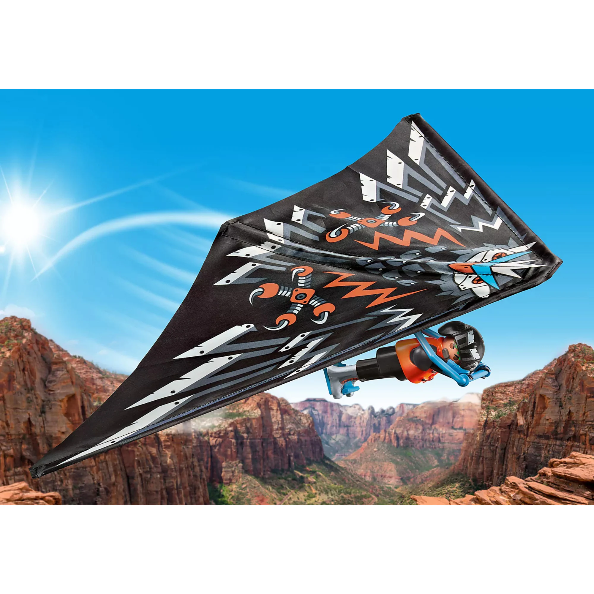 PLAYMOBIL Konstruktionsspielzeug Sports & Action Starter Pack Drachenflieger