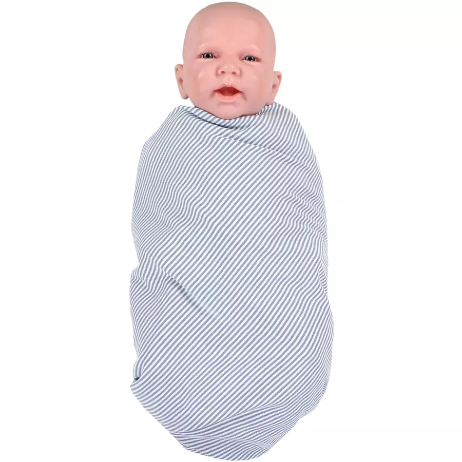 TupTam Baby Pucktuch Babydecke grau