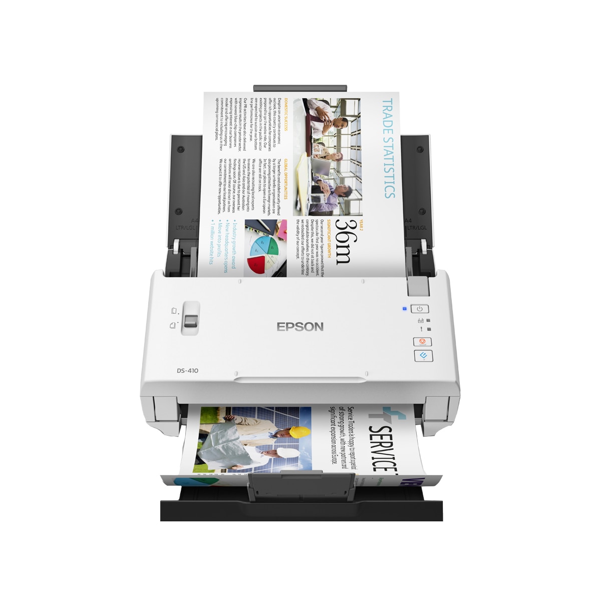 Epson WorkForce DS-410 skanner med dokumentmater