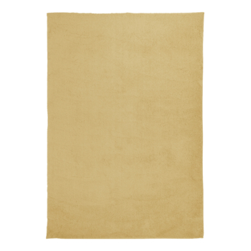 Vloerkleed Soho goudgeel rechthoekig 200 x 290 cm