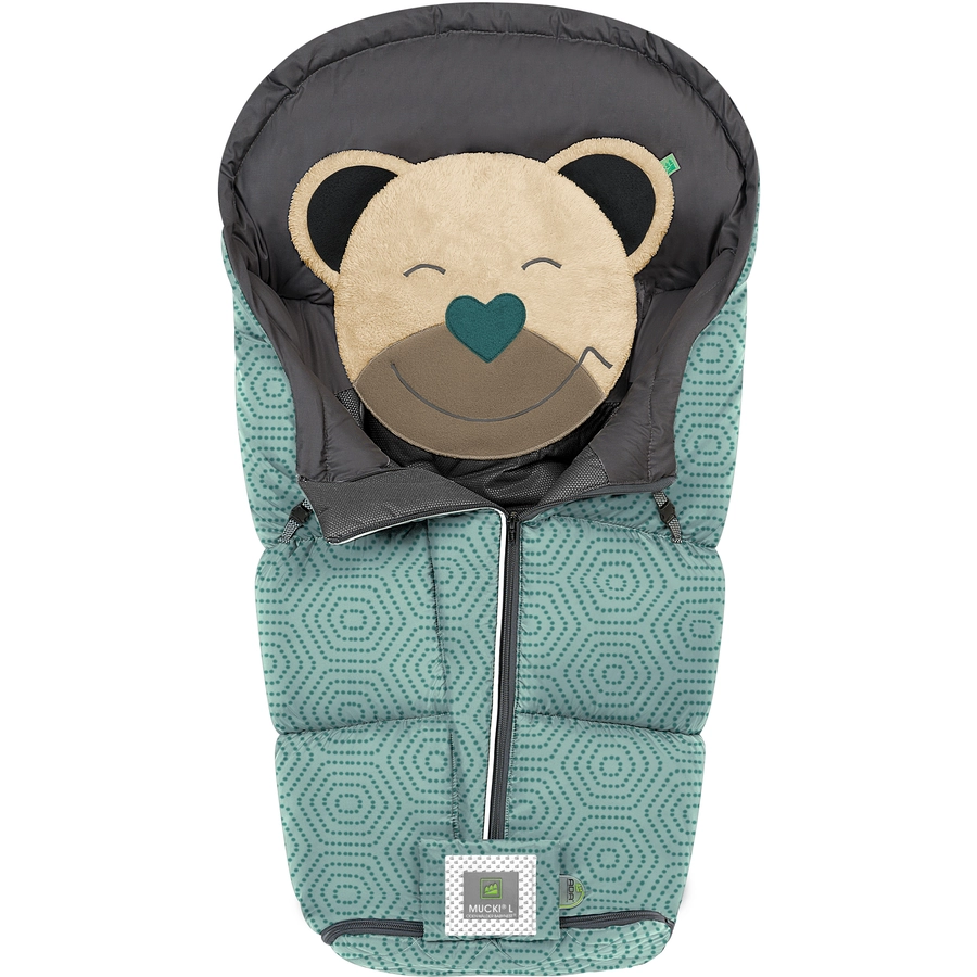odenwälder Fußsack Mucki® L-cs cosy green