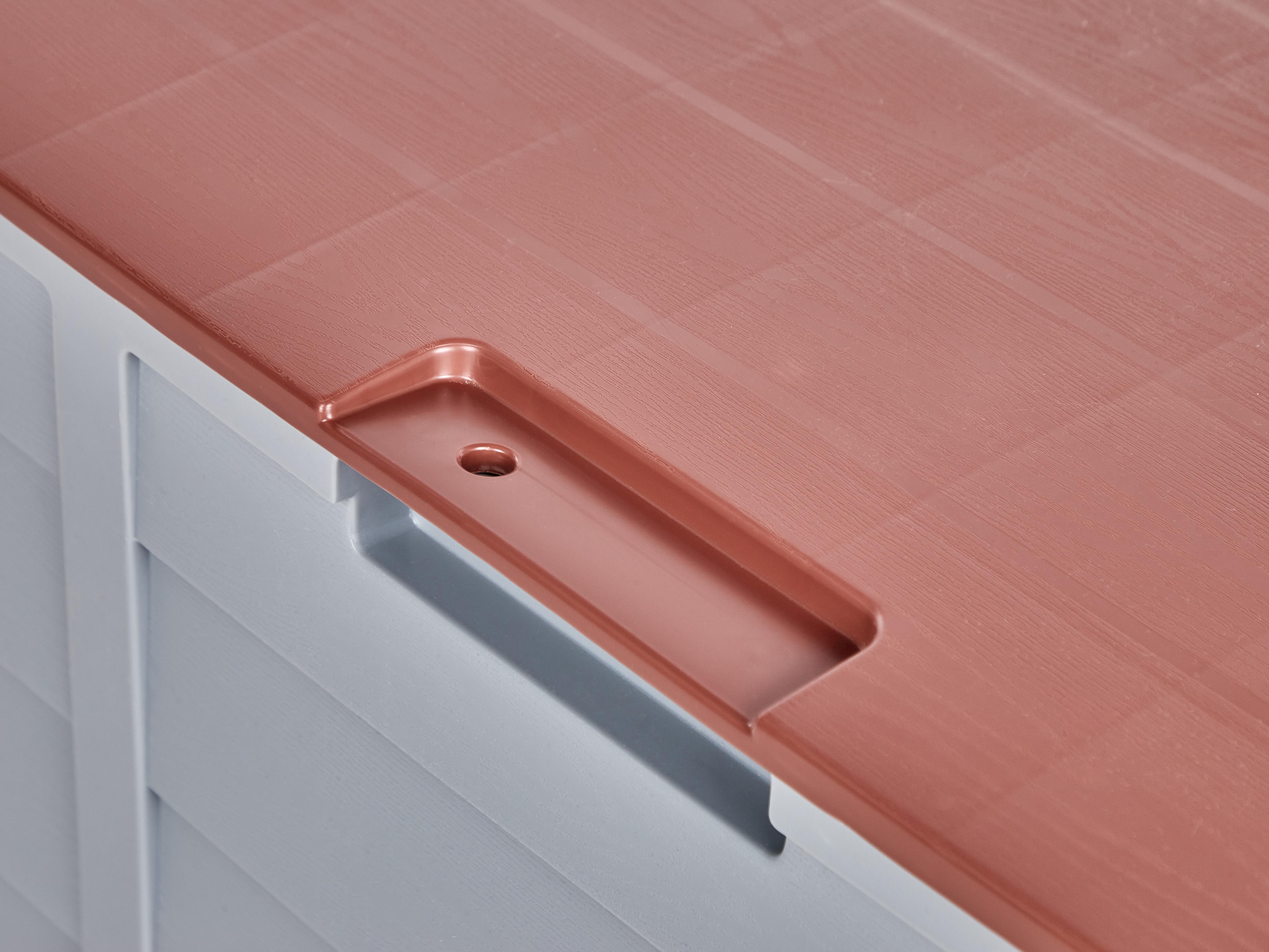 Kussenbox LOCARNO 112 cm 50 cm Bruin