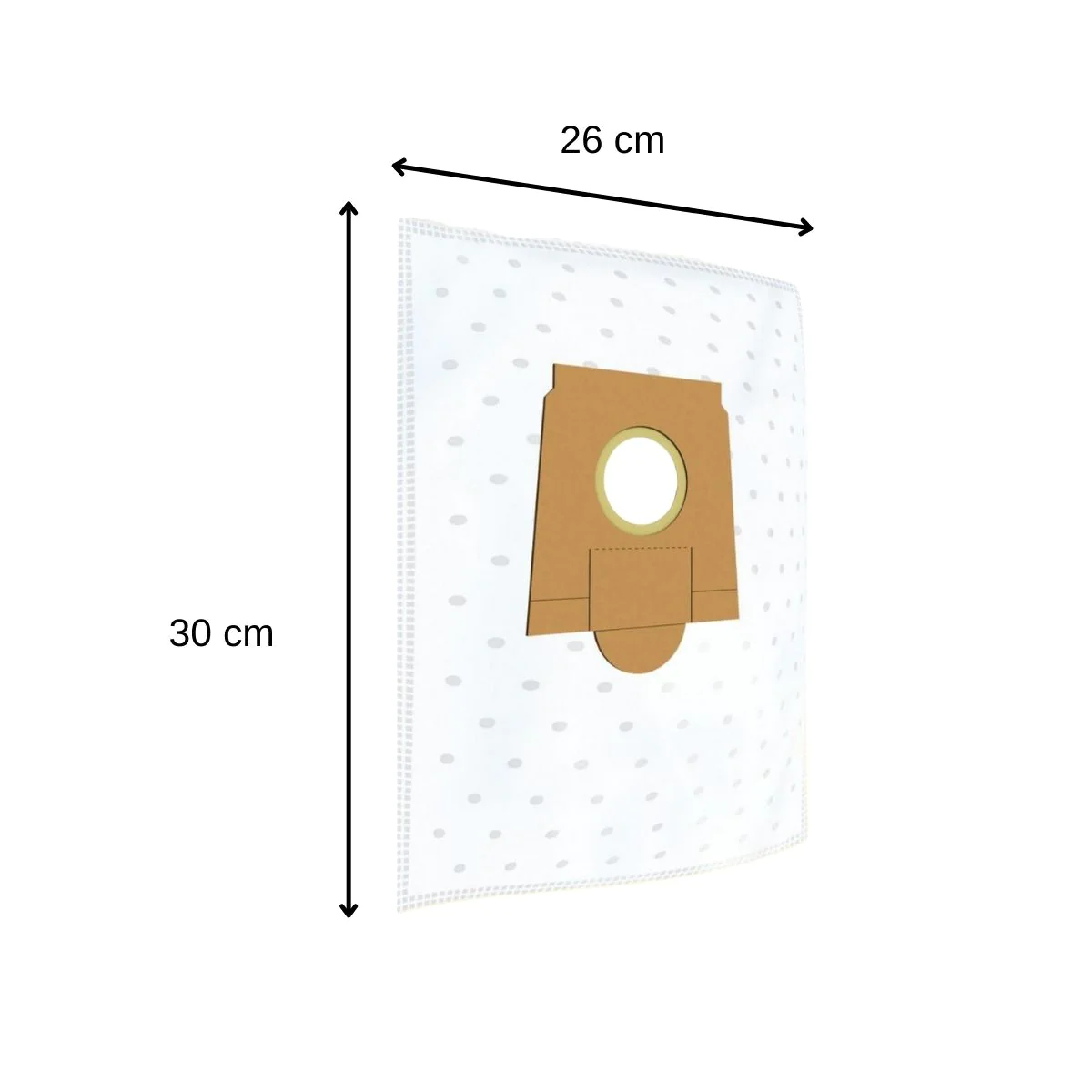 Lot de 4 packs de 4 sacs aspirateur 64865 pour Bosch Premium TopFilter