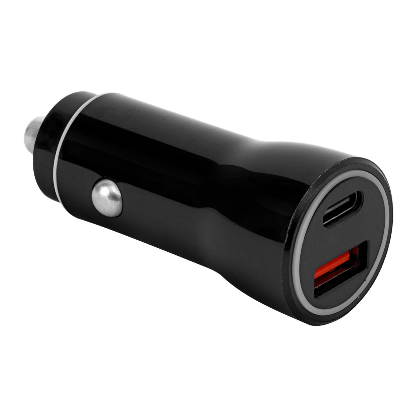 Billader USB C + USB A 12/24 V 36 W