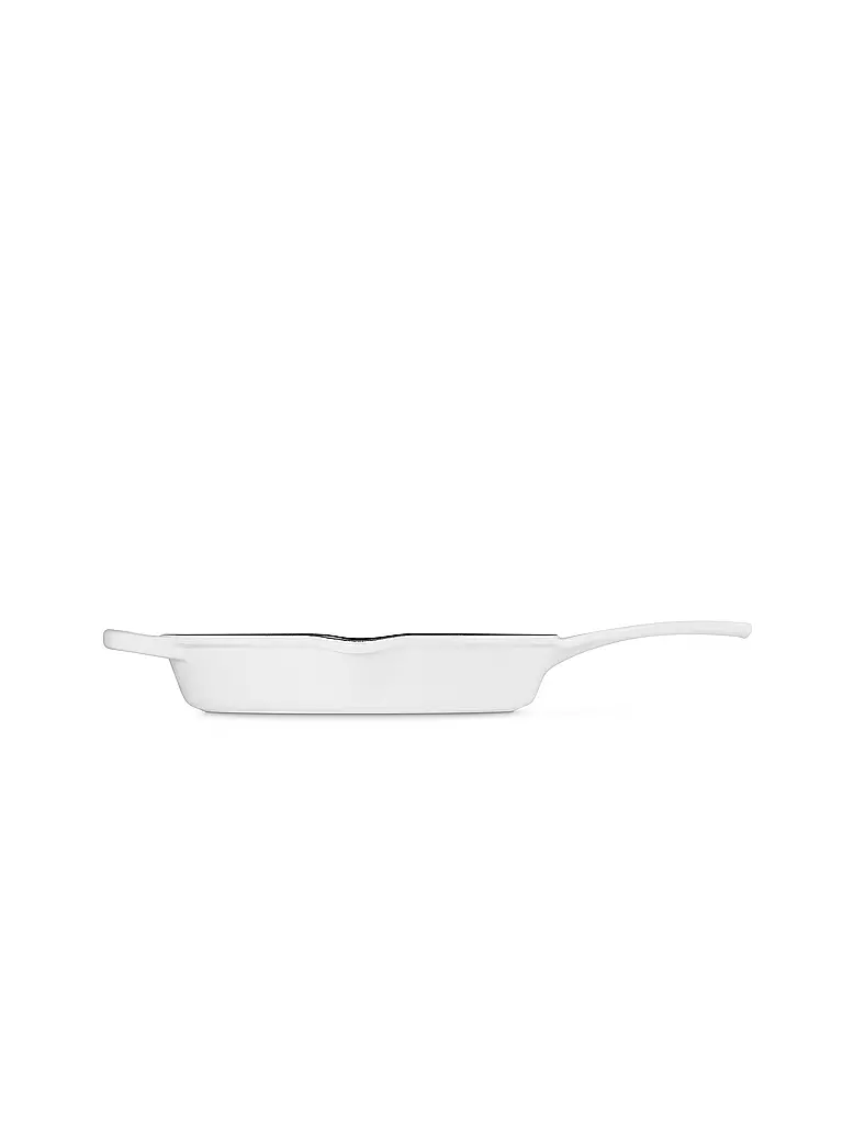 LE CREUSET Hohe Brat- und Servierpfanne aus Gusseisen 26cm SIGNATURE White weiss