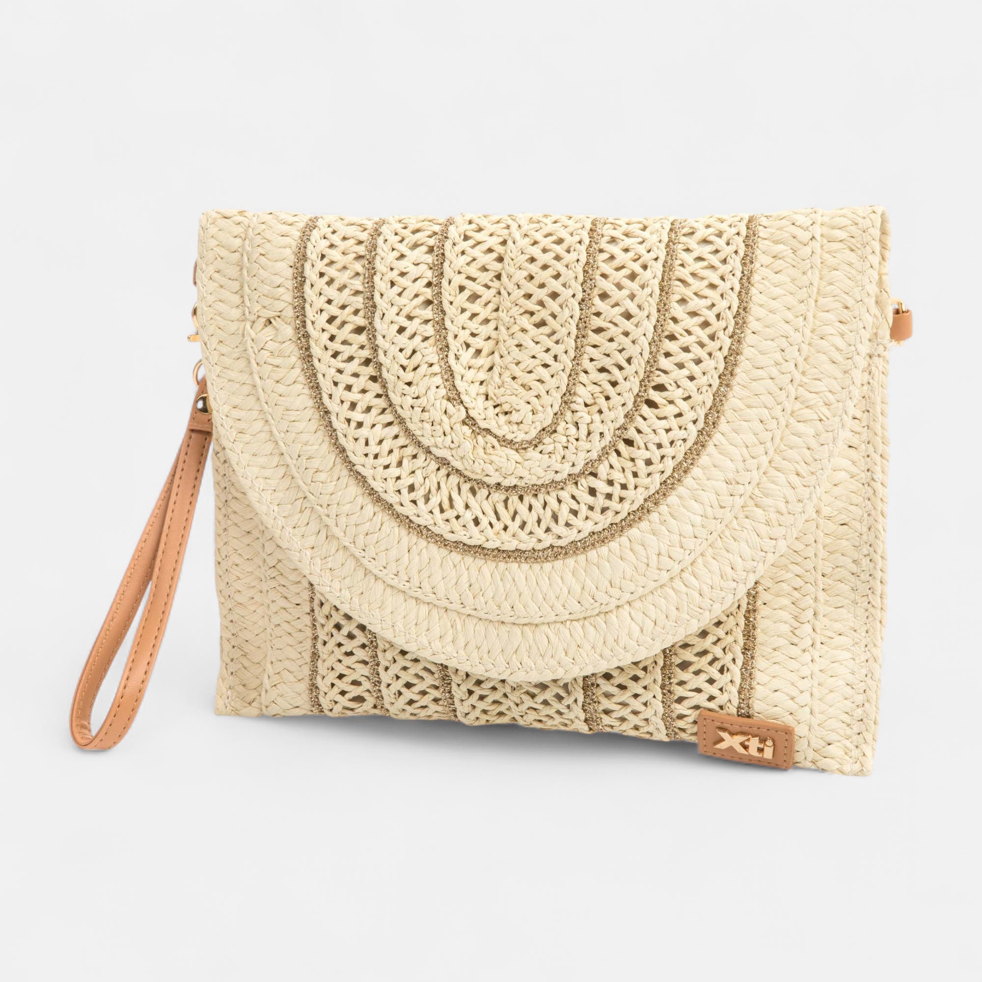 Sac bandoulière beige