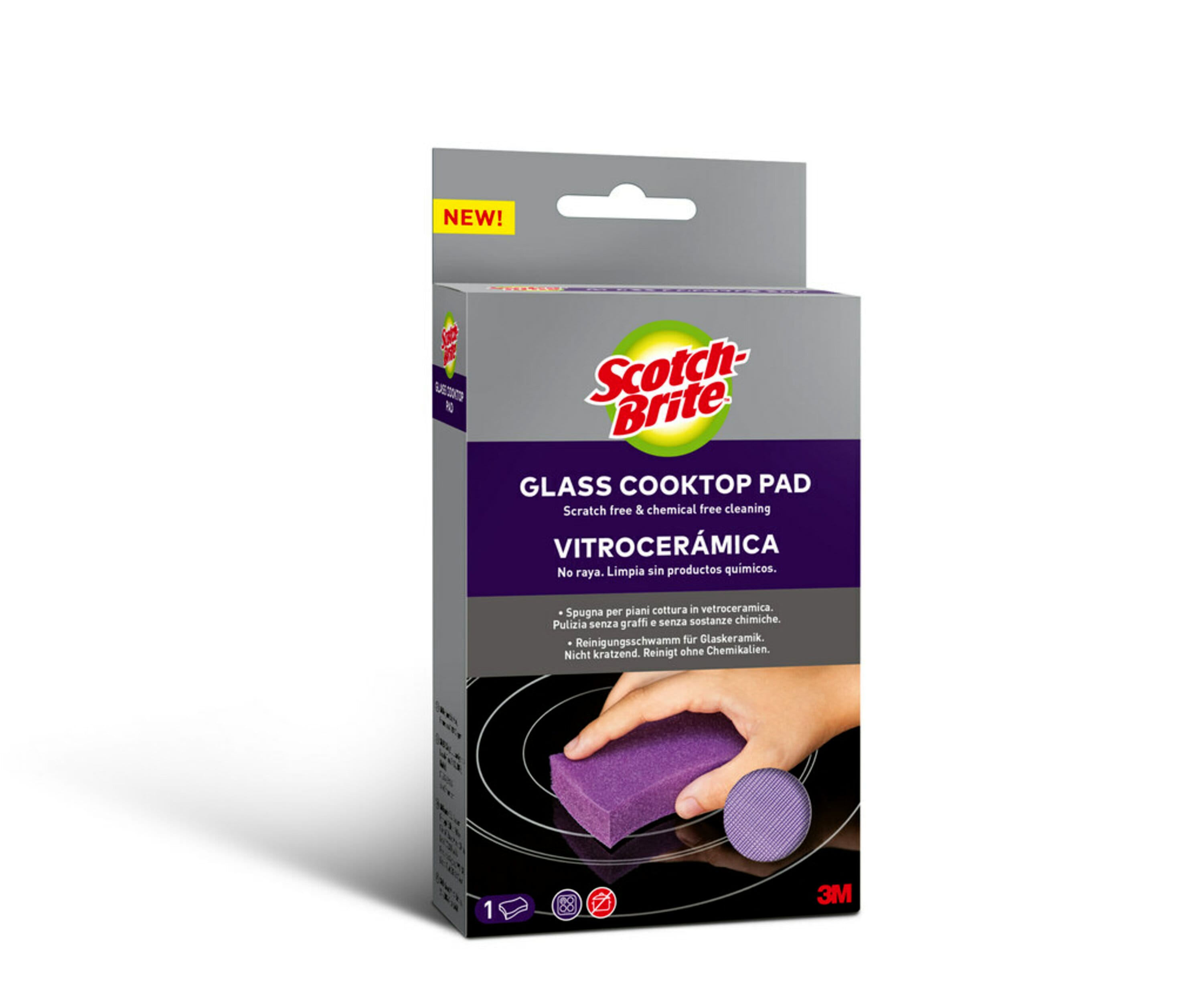 ESFREGÃO SCOTCH-BRITE VITROCERÂMICA 1UN