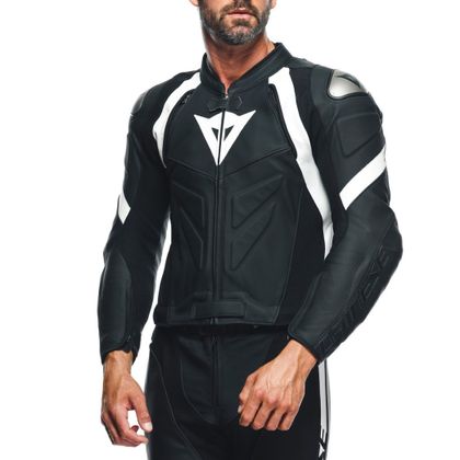 Combinaison Dainese AVRO 4 2 PIECES - Noir / Blanc