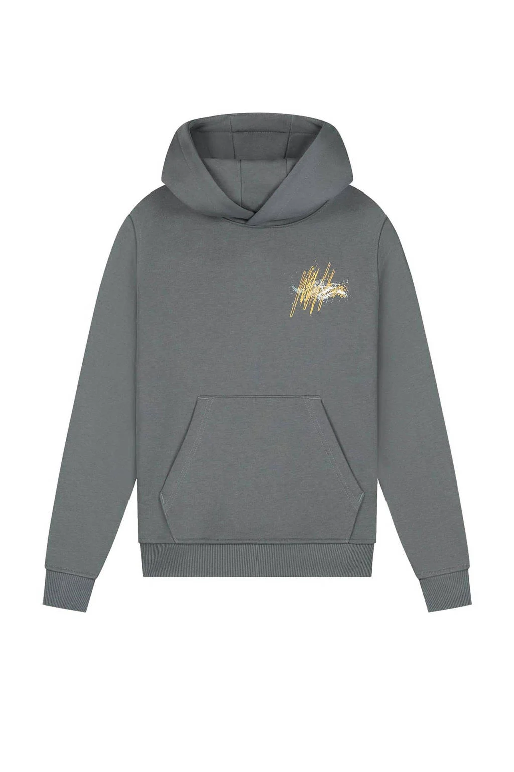 Malelions hoodie grijs