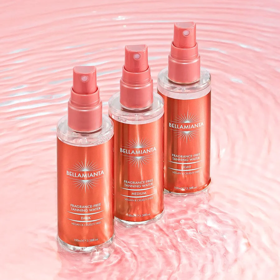 Bellamianta Fragrance Free Tanning Water medium