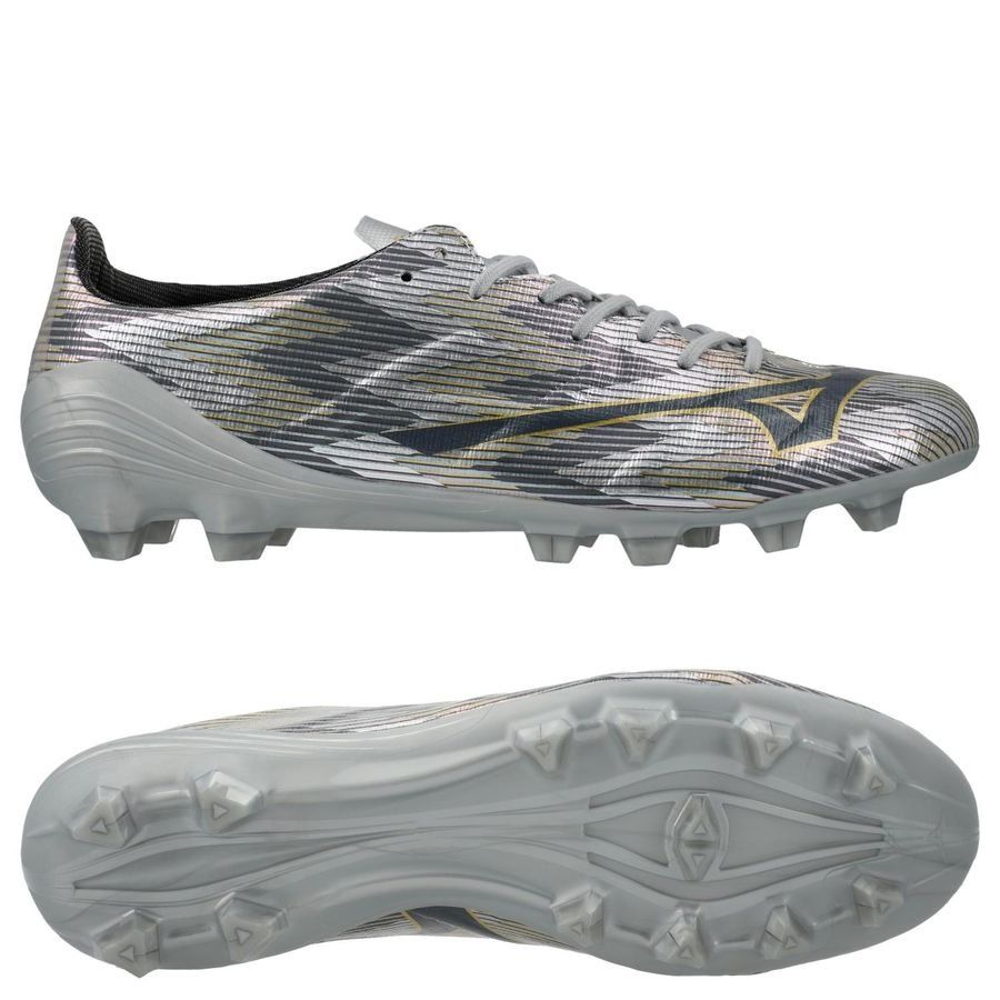Mizuno Alpha II Pro FG/AG Platinum Silver - Argent/Doré