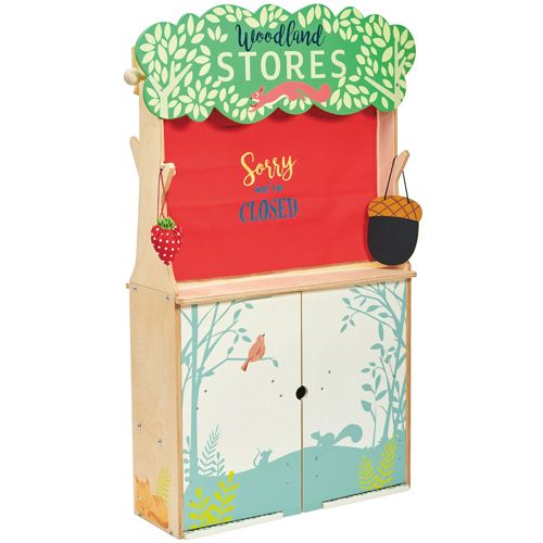 Tender leaf toys poppenkast en winkeltje