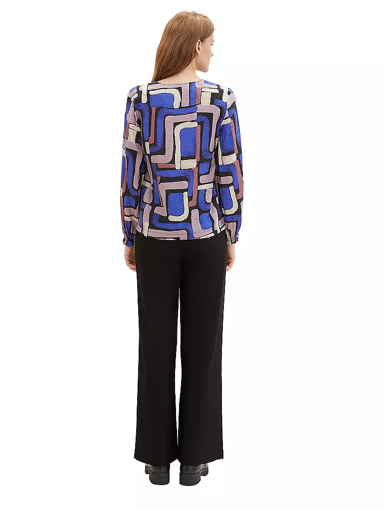 TOM TAILOR Bluse  blau