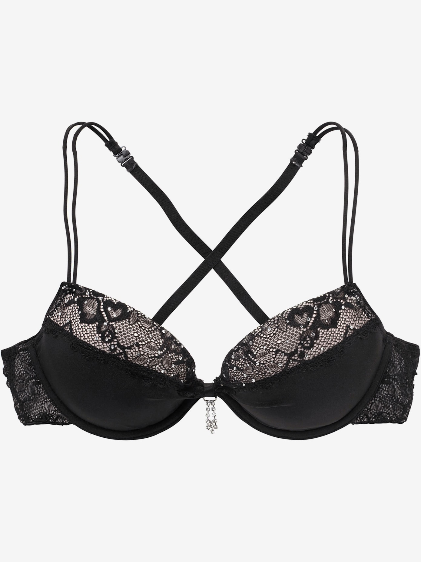 Soutien-gorge push-up féminin, coussinets amovibles