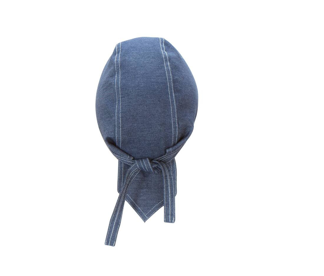 VELILLA V4007 - Casquette de Cuisine en Denim avec Cordon Ajustable