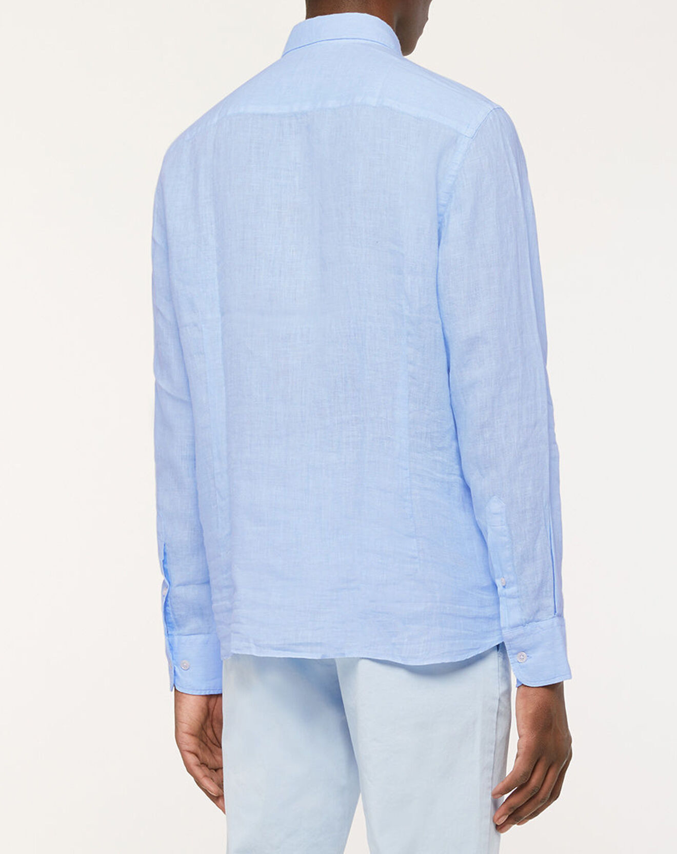 Hackett London Chemise Regular Fit  Vichy imprimée bleu ciel