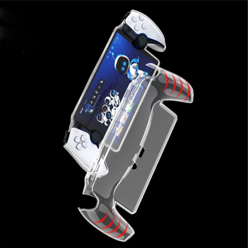 Sony PlayStation Portal Remote Player Controller Silikon Case Schutzhülle (hart) - Transparent
