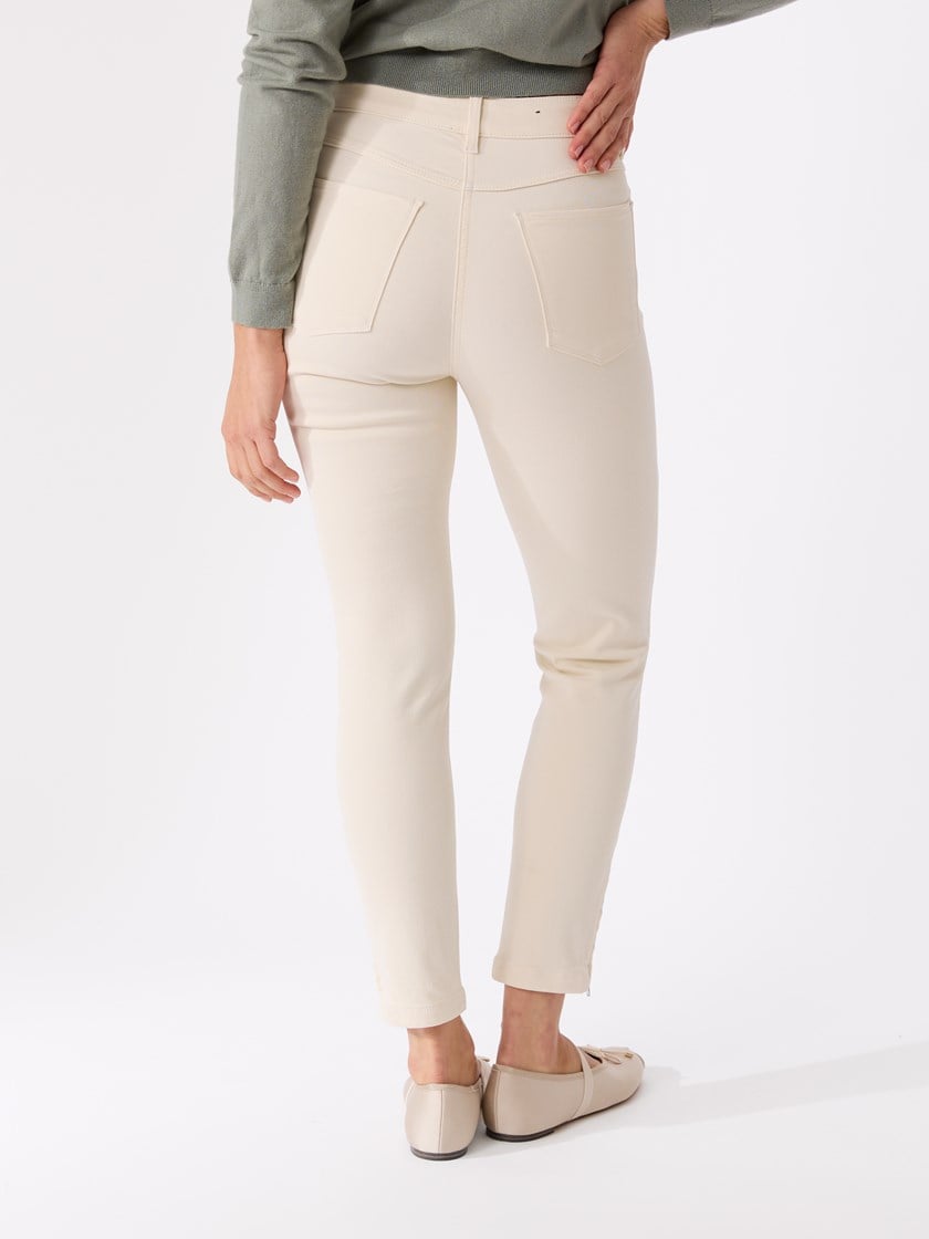 Roma cropped jeans Marshmallow