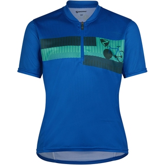 Ziener Nespi Kurzarmtrikot Cobalt Blue Kinder