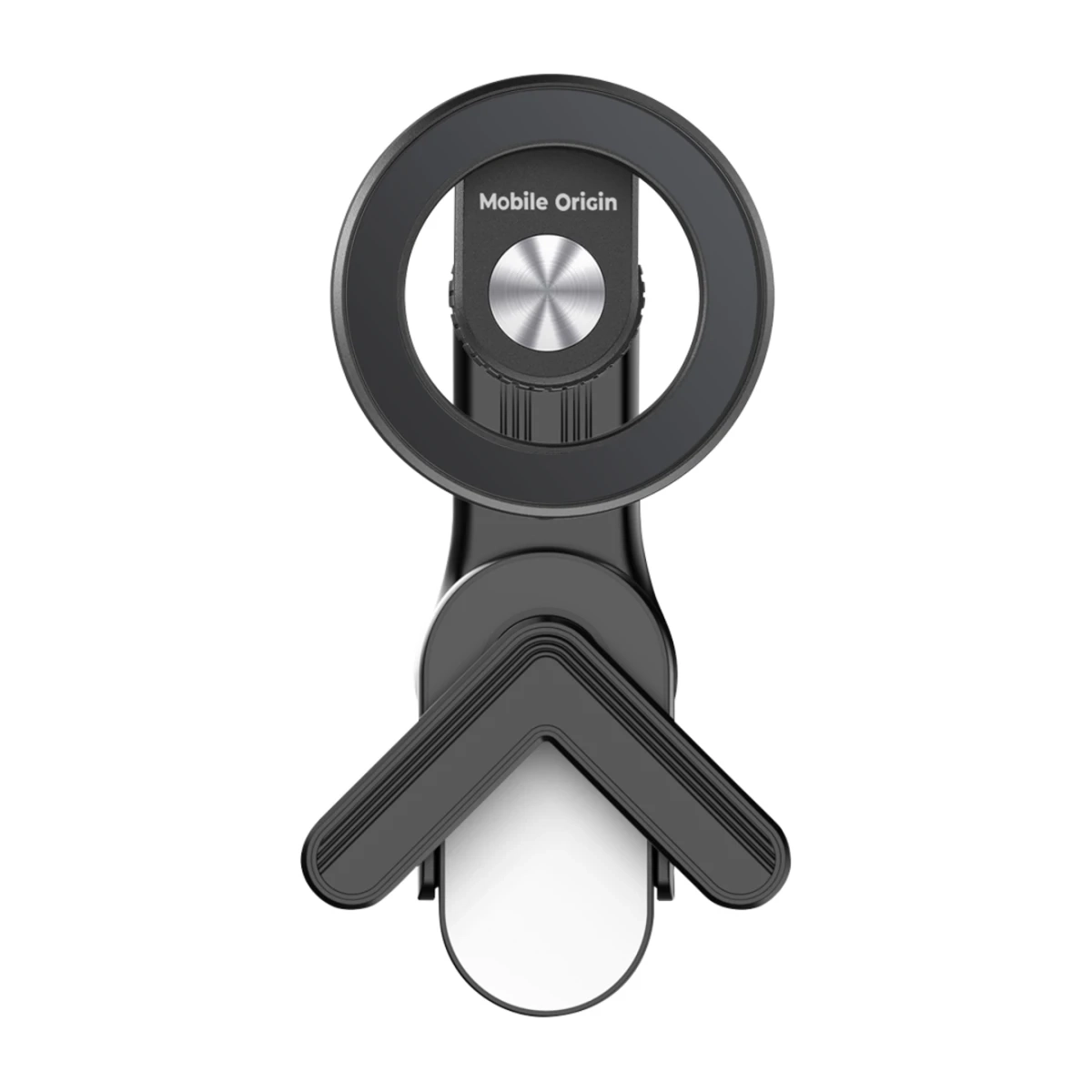 Universal Magnetische MagSafe Auto KFZ 360° Display Corner Smartphone Halterung inkl. Magnet Ring - Schwarz